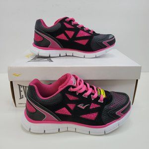 Everlast Dash Girl's Youth Running Athletic Shoes Fuchsia/Black US Size 2M NIB